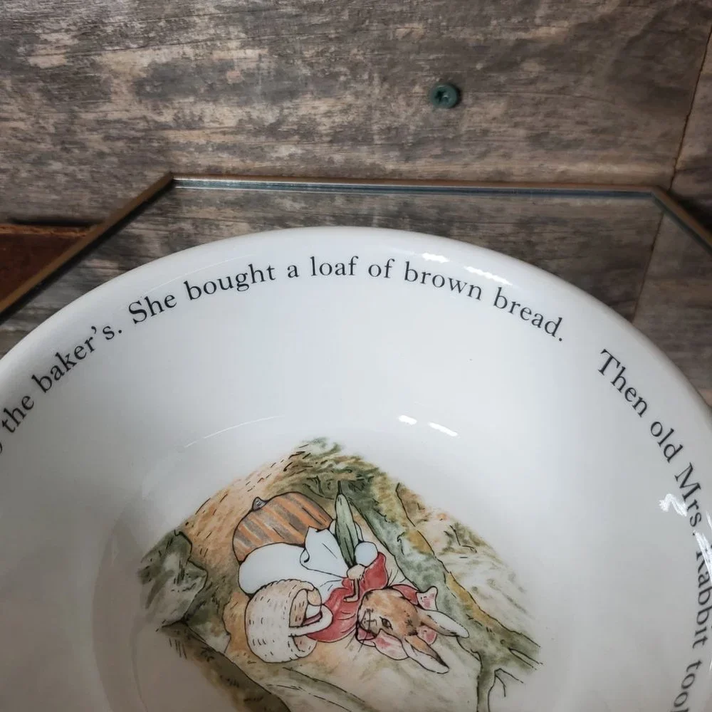 Beatrix Potter's Peter Rabbit Wedgwood 2 piece mug and bowl set - Picture 5 of 12